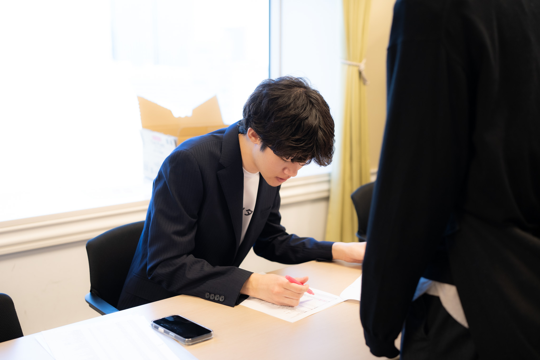 個別相談・面談の様子